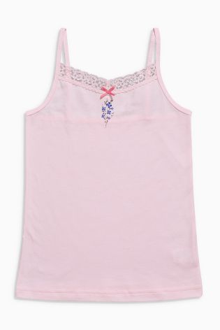 Pink/Blue Keepsake Camis Three Pack (3-16yrs)